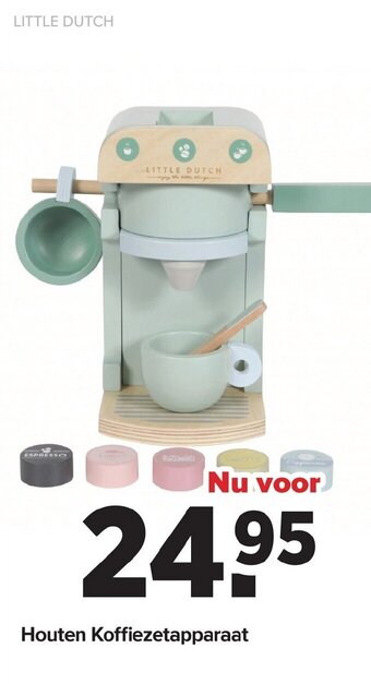 Houten Koffiezetapparaat