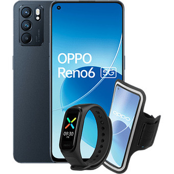 Proximus OPPO Reno6 5G Stellar Black aanbieding