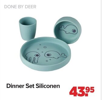 Baby-Dump Dinner Set Siliconen aanbieding
