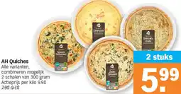 Albert Heijn AH Quiches aanbieding
