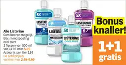 Albert Heijn Alle Listerine aanbieding