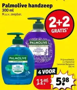 Kruidvat Palmolive handzeep aanbieding