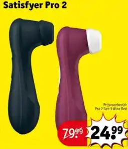 Kruidvat Satisfyer Pro 2 aanbieding