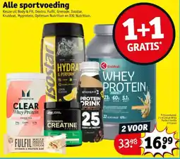 Kruidvat Alle sportvoeding aanbieding