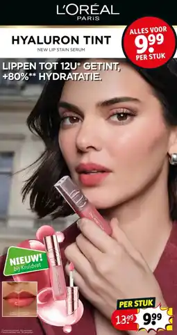 Kruidvat L'oréal paris hyaluron tint aanbieding
