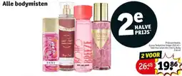 Kruidvat Alle bodymisten aanbieding
