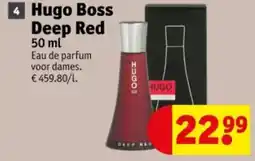Kruidvat Hugo Boss Deep Red aanbieding