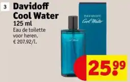 Kruidvat Davidoff Cool Water aanbieding