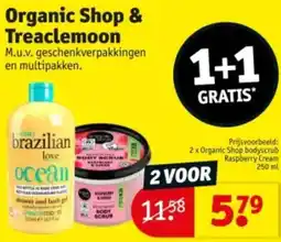 Kruidvat Organic Shop & Treaclemoon aanbieding