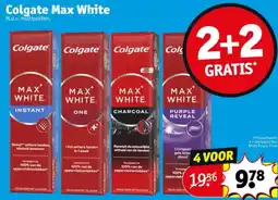 Kruidvat Colgate Max White aanbieding
