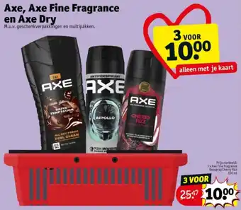 Axe, Axe Fine Fragrance en Axe Dry