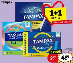Kruidvat Tampax aanbieding