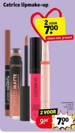 Kruidvat Catrice lipmake-up aanbieding