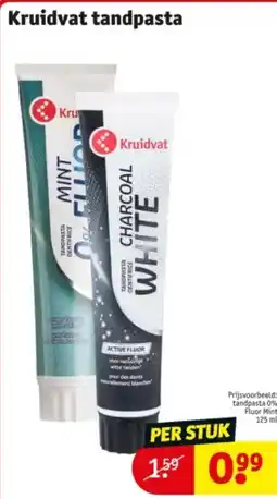 Kruidvat Kruidvat tandpasta aanbieding