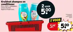 Kruidvat Kruidvat shampoo en conditioner aanbieding