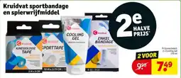 Kruidvat Kruidvat sportbandage en spierwrijfmiddel aanbieding
