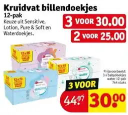 Kruidvat Kruidvat billendoekjes aanbieding