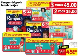 Kruidvat Pampers bigpack luierbroekjes aanbieding
