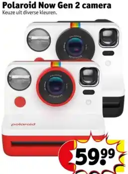 Kruidvat Polaroid Now Gen 2 camera aanbieding
