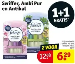 Kruidvat Swiffer, Ambi Pur en Antikal aanbieding