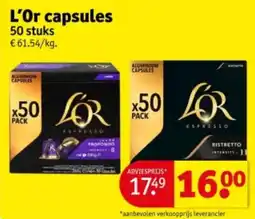 Kruidvat L'Or capsules aanbieding