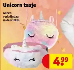 Kruidvat Unicorn tasje aanbieding