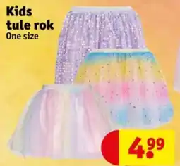 Kruidvat Kids tule rok One size aanbieding