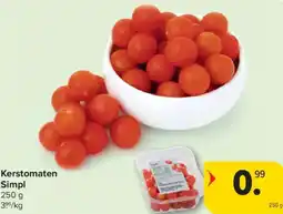 Carrefour Market Kerstomaten Simpl aanbieding