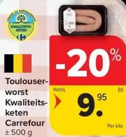 Carrefour Market Toulouser worst aanbieding