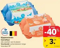 Carrefour Market Kippeneieren Carrefour aanbieding