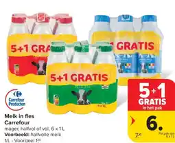 Carrefour Market Melk in fles Carrefour aanbieding