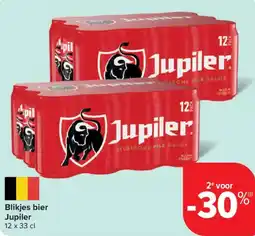Carrefour Market Jupiler Blikjes bier aanbieding