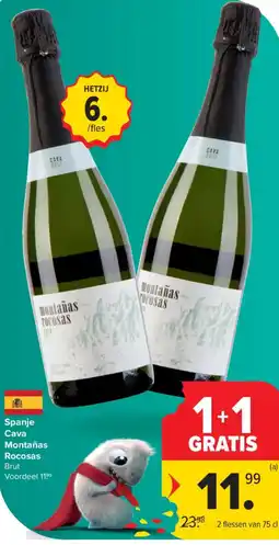 Carrefour Market Cava Montañas Rocosas Brut aanbieding