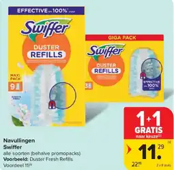 Carrefour Market Swiffer Navullingen aanbieding