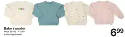 Zeeman Baby sweater aanbieding