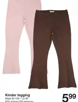 Zeeman Kinder legging aanbieding