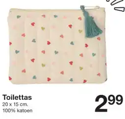 Zeeman Toilettas aanbieding