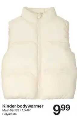 Zeeman Kinder bodywarmer aanbieding