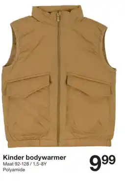 Zeeman Kinder bodywarmer aanbieding