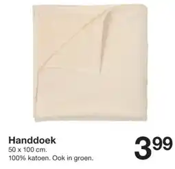 Zeeman Handdoek aanbieding