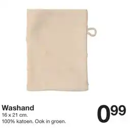 Zeeman Washand aanbieding