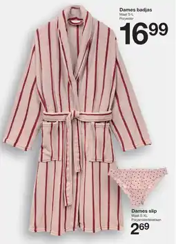 Zeeman Dames badjas aanbieding