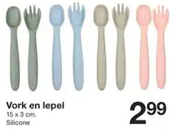 Zeeman Vork en lepel aanbieding