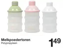 Zeeman Melkpoedertoren aanbieding