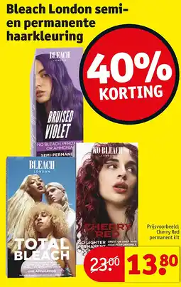 Kruidvat Bleach London semien permanente haarkleuring aanbieding