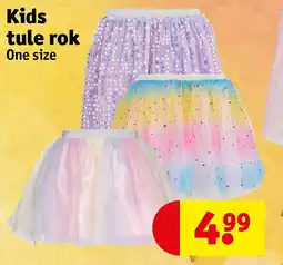 Kruidvat Kids tule rok aanbieding