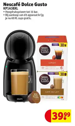 Kruidvat Nescafé Dolce Gusto aanbieding