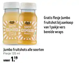 Jumbo Jumbo fruitshots alle soorten aanbieding