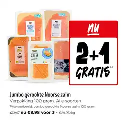 Jumbo Jumbo gerookte Noorse zalm aanbieding
