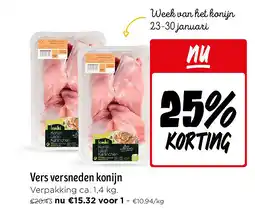 Jumbo Vers versneden konijn aanbieding